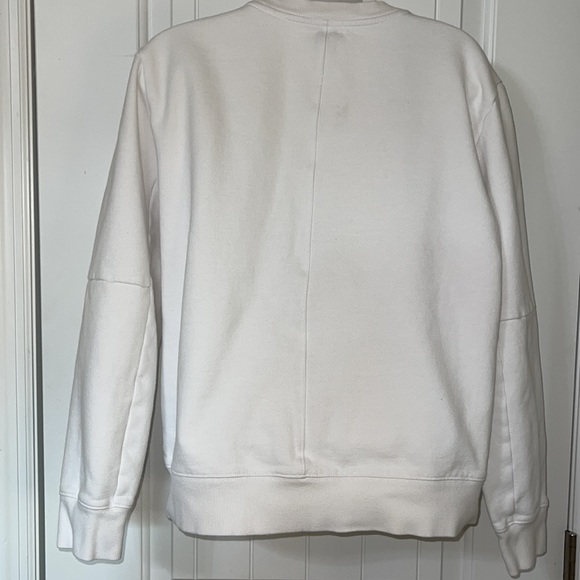 Tavik Crew Neck White Sweatshirt. Size Medium. - Picture 2 of 3